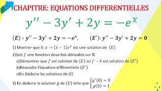 Equations différentielles du second ordre avec second membre Méthodes et approches [upl. by Patience]