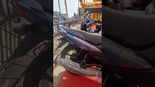 TVS Sport 110 Starlight Blue Colour shortvideo ytshorts pawanq5k [upl. by Oneal]