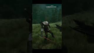 Opinicus Archgriffin vs Geralt  Witcher 3 Wild Hunt shorts thewitcher [upl. by Lessard9]