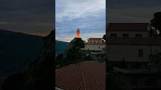 Αραχωβα Arachova Greece greece travel clocktower village mountains views tourism [upl. by Cheria]