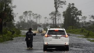 Heavy rain and flooding forces Sarasota residents to evacuate [upl. by Eittak]