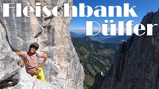 Fleischbank east wall  Dülfer  Alpin climbing tour  Dumbo goes east [upl. by Pavkovic]