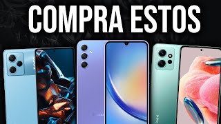 TOP MEJORES CELULARES GAMA MEDIA para COMPRAR en 2024 CALIDAD PRECIO [upl. by Tneciv]