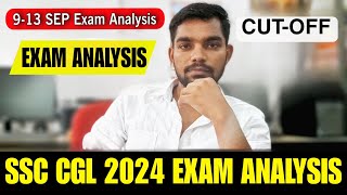 SSC CGLExam Analysis 2024  Safe Attempt  CGL Expected Cutoff [upl. by Dar]