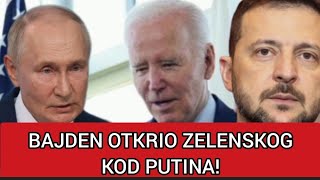 BAJDEN OTKRIO ZELENSKOG KOD PUTINA REKAO MU [upl. by Hess348]