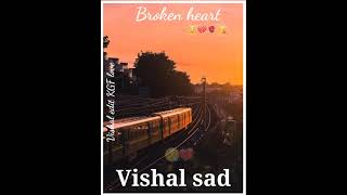 Tumhare Shehar Ka Mausam Bada Suhana Lage Mai Ek Sham Chura Lu Agar Bura  Vishal Sad  Shayari [upl. by Morril881]