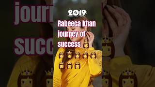 Rabeeca khan journey of success Rabeeca Rabeecahusain Rabeeca Hussain tareen cinema love [upl. by Aylad]