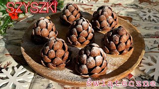 🍫Czekoladowe Szyszki czyli Piękny i Pyszny Świąteczny Deser🍫 [upl. by Taam]