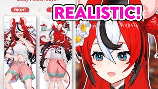 Baes thoughts on her Dakimakura 【Hololive EN】 [upl. by Nomolos]