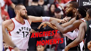 Jonas Valanciunas Angriest Moments  Fights and Altercations [upl. by Gherardi318]