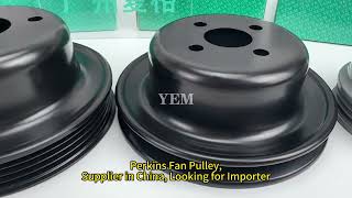 Genuine Perkins Fan Pulleys for Various Engine Models [upl. by Orag]