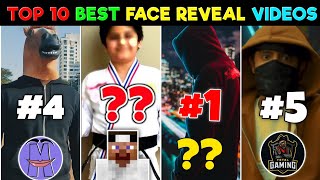 TOP 10 BEST FACE REVEAL OF MINECRAFT YOUTUBERS 🔥😍  FT  AJJU BHAI JACK TECHNO MYTHPAT ANDREOBEE [upl. by Ailegnave]