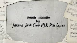 Uduhe imitima by Jehovahjireh choir lyrics audio format 2024 [upl. by Cesare339]