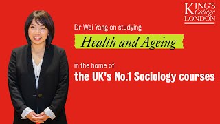 Study Health and Ageing at the home of the UKs No1 Sociology courses [upl. by Aihsekel]