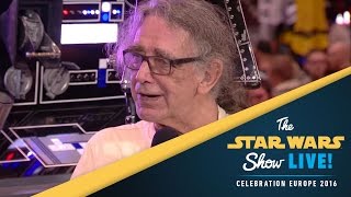 Peter Mayhew Interview  Star Wars Celebration Europe 2016 [upl. by Ayam955]