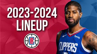 Los Angeles Clippers NEW amp UPDATED OFFICIAL ROSTER 20232024 [upl. by Keelia]