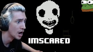 xQc Plays ImScared with chat [upl. by Gahan]