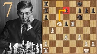 Nxd7 WHAT  Fischer vs Petrosian  1971  Game 7 [upl. by Winna]