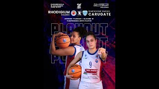 SOLMEC RHODIGIUM vs BASKET CARUGATE  050524 [upl. by Notsahc]