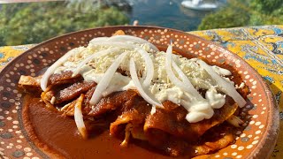 ENCHILADAS ROJAS DE POLLO  RECETAS MEXICANAS [upl. by Sykes]