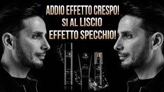 ADDIO CAPELLI CRESPI BENVENUTI CAPELLI LISCI EFFETTO SPECCHIO [upl. by Idnak290]