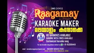 സന്യാസിനി നിൻ KARAOKE sanyasini nin punyasramathil karaoke with lyrics MALAYALAM  KARAOKE [upl. by Bridwell880]