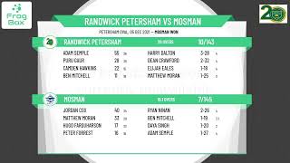 NPC  Kingsgrove Sports Twenty20 Cup  Round 4  Randwick Petersham v Mosman [upl. by Donica]