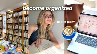 how I organize my life amp be productive as a college student  notion tour  free template 🫶🏼 [upl. by Cicenia]