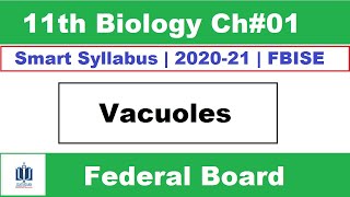 Vacuoles Structure Function and Types Class 11 Biology ilmi stars academy [upl. by Mulford974]