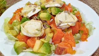 Esta FAMOSA ENSALADA es ORO para la SALUD Rápida Sabrosa y Súper Nutritiva [upl. by Helmer396]