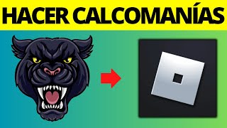 Cómo Hacer Calcomanías en Roblox [upl. by Emee]