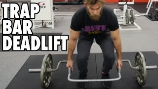 TRAP BAR DEADLIFTS  HowTo Exercise Tutorial [upl. by Ennairek]