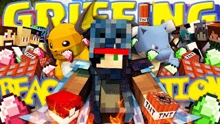 REACTION AL GRIEF DELLA PIXELMON BY ERENBLAZE  Minecraft ITA  GRIEFING [upl. by Mylan]