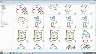 How to View Your Embroidery Design Files In Windows With Embirds quotIconizerquot plugin [upl. by Koa]