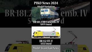 PIKO New Items 2024 for Märklin Enthusiasts [upl. by Nimsay417]