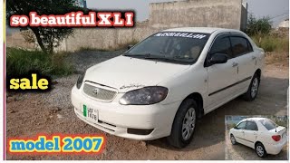 Toyota Corolla xli for sale model 2007 sale xli how good XLI sale 03465101495 Toyota xli [upl. by Elleinahc]