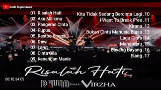 Full Album Dewa 19 Feat Virzha  Risalah Hati [upl. by Tfat394]