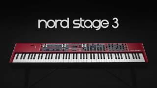 Introducing Nord Stage 3 at Musikmesse 2017 [upl. by Na]