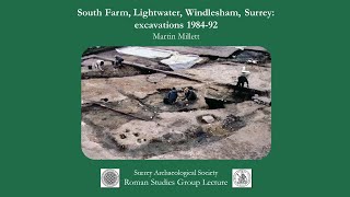 South Farm Lightwater Windlesham Surrey excavations 198492 by Martin Millett [upl. by Barrington]