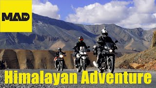 Himalayan Motorcycle Adventure India  Delhi  Leh  Lake Pangong  Motorcycle Adventure Tour [upl. by Enyrat]