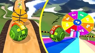 Super Rolling Balls Balance SpeedRun Gameplay All Level 3 [upl. by Adorl]