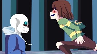 UNDERTALE  Sans Fight Animation UNFINISH [upl. by Adnarram932]