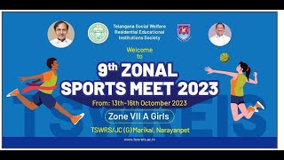 9th Zonal Sports Meet  Day 1 TSWRS MARIKAL  2023 [upl. by Neill]