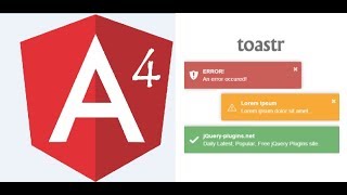 Toaster message integration with angular 4 [upl. by Perkoff]