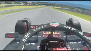 Max Verstappen Lap Around the Red Bull Ring [upl. by Cyrille]