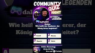 Community Quiz Night  Heldensagen spass fortnite gaming [upl. by Boorman]