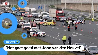 Snelweg dicht na dreiging voor misdaadjournalist [upl. by Akisej839]