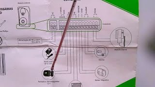 Esquema de ligação do interfone IPR 8000 [upl. by Janice931]