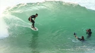 Skimboarders at the Wedge Newport Beach [upl. by Inal]