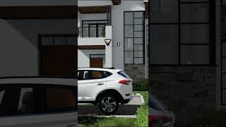 MODERN ELEGANT 4BEDROOM HOUSE 4bedroomhouse contemporaryliving architecturalvisualization [upl. by Ecneitap]